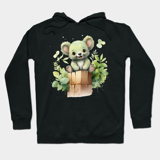 Cutey Koala Hoodie by apsi